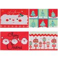 thumbnail image 1 of Coofit Sets de Table de Noël Décoratifs Mignons 4PCS Sets de Table de Vacances pour la Maison, 1 of 10