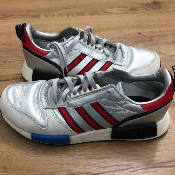 Adi - das Mens Rising StarXR1 G26777 Silver Casual Shoes Sneakers Size 10.5