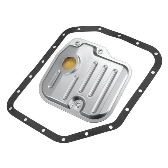Unique Bargains 1 Set Repalce 353300W020 353300W021 Transmission Filter Oil Pan Gasket Kit for TOYOTA COROLLA 2009-2013 Black, Silver Tone