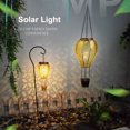 thumbnail image 2 of lamp, Decoration Patio Decoration Flood Out Patio Iron Lantern Solar Iron Decoration And Patio Lantern Decoration And Decoration Solar Powered Lamp Iron, 2 of 6