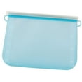 thumbnail image 1 of Bolsa de silicona para alimentos, bolsa de almacenamiento, gadgets, vegetales, contenedor versátil para congelador Azul, 1 of 9