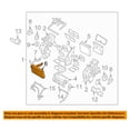 thumbnail image 3 of For 07-08 Entourage, 06-14 Sedona Van Front HVAC Heater Core Aluminum 973184D000, 3 of 3
