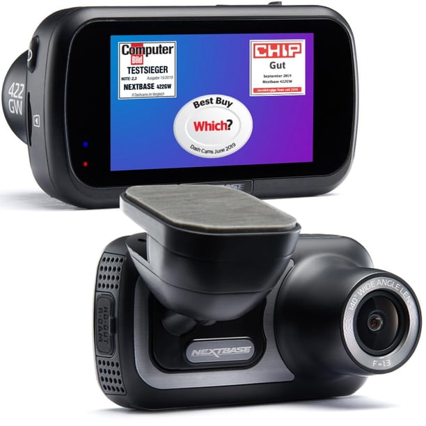 Dash Cam Nextbase 422GW Full 1440p/30 fps Quad HD con WiFi GPS