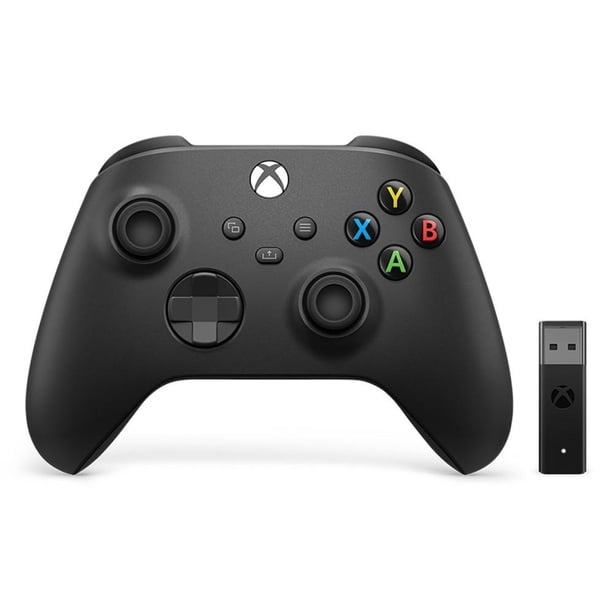 Control Inalámbrico Xbox Series para PC Negro más Adaptador