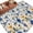 Blue, variant on Large Area Rugs for Living Room Bedroom, Spring Blue Flowers 5'x8' Rug Washable Carpet Runner Indoor Outdoor, Vintage Floral Botanical Rustic Garden Non Slip Floor Mats Rug for Kitchen, Bathroom