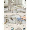 thumbnail image 5 of Abstract Area Rug for Bedroom 5x7 Ft White Marble Pattern Gold Crack Texture Minimalism Super Soft fuzzy Throw Rug Non-Slip Fluffy Plush Indoor Floor Carpet for Living Room Nursery Home Decor, 5 of 8