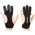 thumbnail image 2 of HAHDAXIA Gant de Tir à l'Arc 3 Doigts Main Droite, Gant de Tir à l'Arc Accessoires pour Hommes Femmes Trois Doigts, Gant de Tir à l'Arc Accessoires de Doigt-Cuir Gants pour Recourbe & Comp, 2 of 7