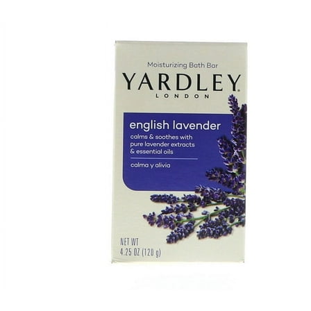 Yardley English Lavender Bath Bar, 4.25 oz 3 Pack