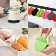 thumbnail image 6 of Silicone Oven Gloves Heat Resistant, Mini Cooking Mitts Pot Holder for Kitchen, Baking, Grilling, Easy to Clean and Store Red, 6 of 8