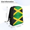 thumbnail image 3 of Carry On Backpack Jamaica Flag Travel Laptop Backpack For Women Men Traveling Business Hiking Casual Gym, 3 of 7