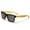 Black&Grey, variant on Vintage Classic Stylish Wood Wooden Bamboo Eyewear Unisex Mens Womens Retro Sunglasses (Black&Grey)
