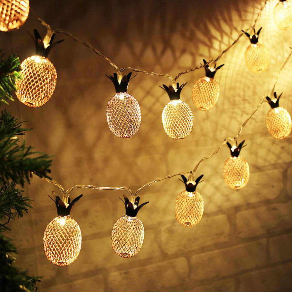 1.5m 10LED Heart String Lights Fairy Garland Lamp Wedding Christmas Home Decor 