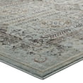 thumbnail image 4 of Modway Enye Distressed Vintage Floral Lattice 8x10 Area Rug in Brown and Silver Blue, 4 of 8