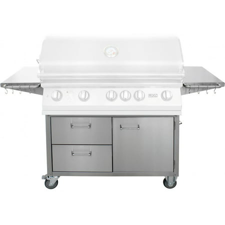 Lion Stainless Steel Cart For 40-Inch Gas Grill