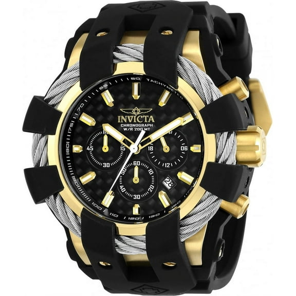Invicta Men's Bolt 23860 Black Rubber Quartz Fashion Watch