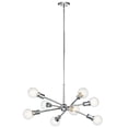 thumbnail image 5 of 43118CH Kichler Lighting Armstrong - 8 Light Large Chandelier - with Contemporary inspirations - 26 inches tall by 30 inches wide-Chrome Finish, 5 of 5