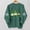 Green, variant on Taqqpue St. Patrick's Day Shirt for Women Funny Shamrock Irish Graphic Long Sleeve Tee Casual Loose Fit Spring Tops plus Size Crewneck Sweatshirt for Women