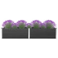 thumbnail image 1 of vidaXL Garden Raised Bed 200x100x54 cm WPC Grey, 1 of 4