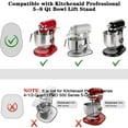 thumbnail image 3 of Bamboo Kitchenaid Mixer Slider Compatible With Kitchenaid Bowl Lift 5-8 Qt Stand Mixer Kitchen Countertop Sliding Moving Tray For Kitchenaid Stand Mixer Kitchenaid Accessories and Attachments, 3 of 4