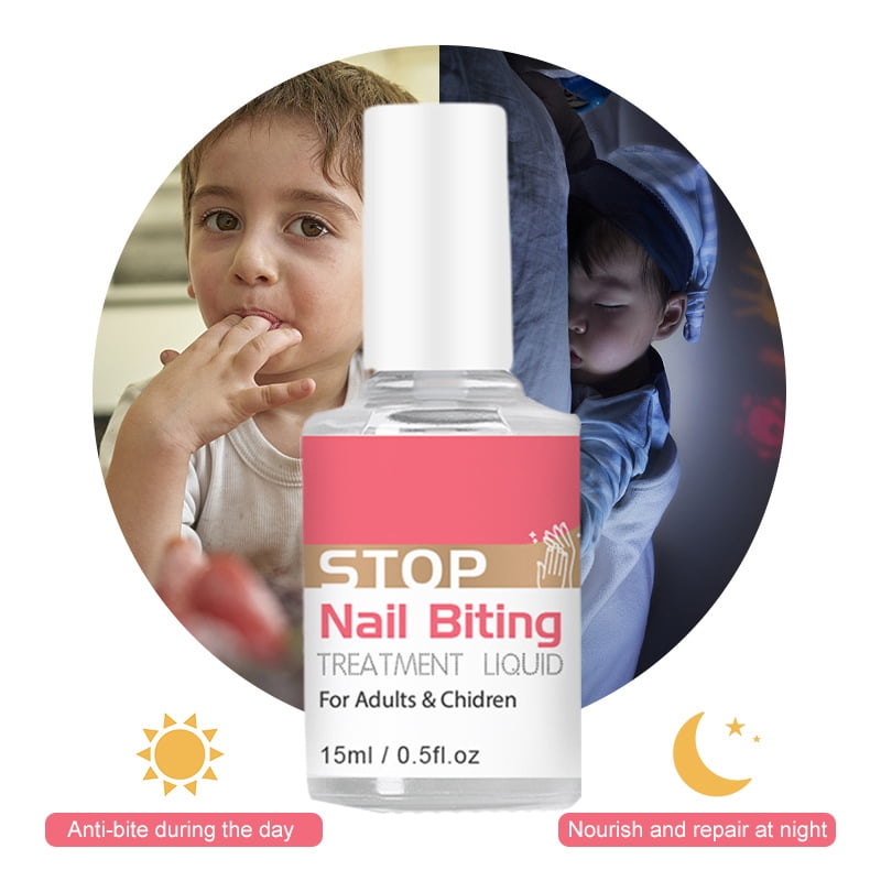 Nail Biting Treatment For Kids - Nail Polish To Help Thumb Sucking Stop For  Kids and Biting Nails, Bitter Taste, Safe & Effective, Easy To Apply,15ML  original