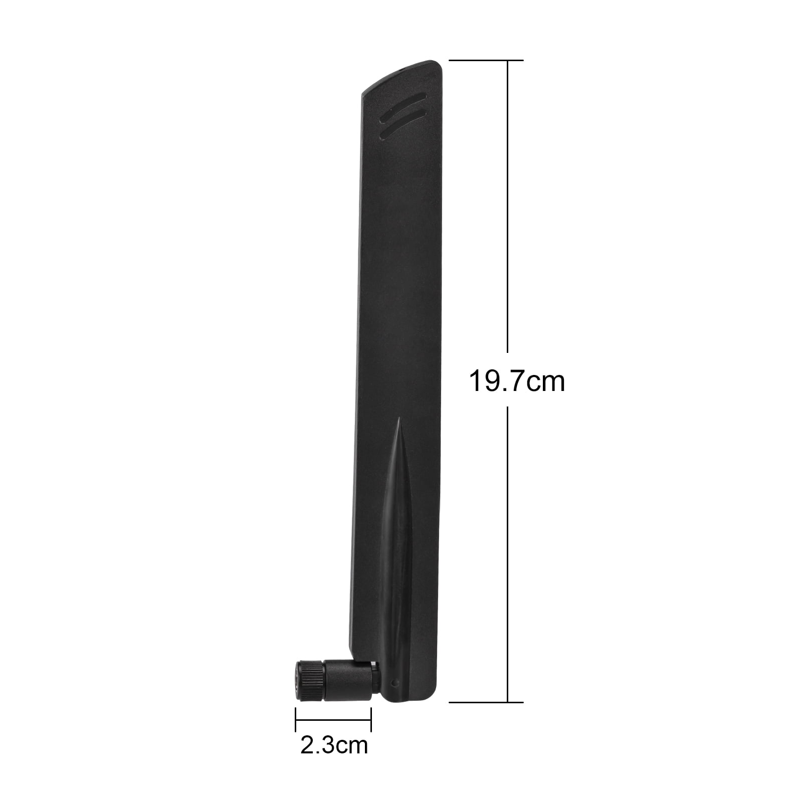 Eightwood Tri-Band WiFi 6E Antenna 6GHz 5GHz 2.4GHz RP-SMA WiFi Antenna (2-Pack) for PC Computer PCIe WiFi Card Security IP Camera WiFi Router USB Adapter