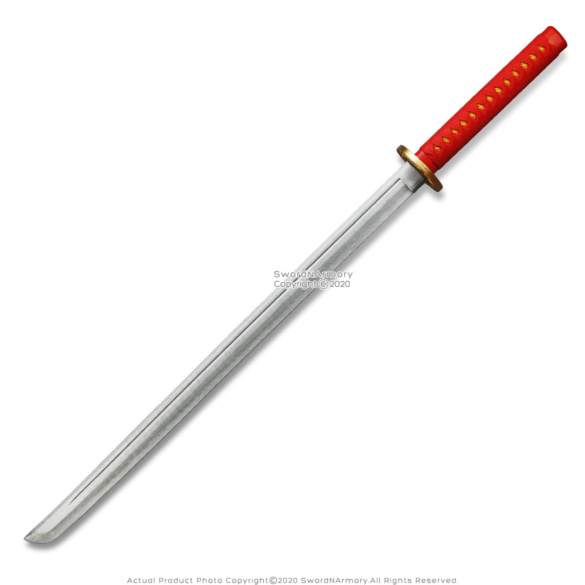 38" Foam Sword Padded Samurai Katana Cosplay Roleplay Game Costume Prop GD
