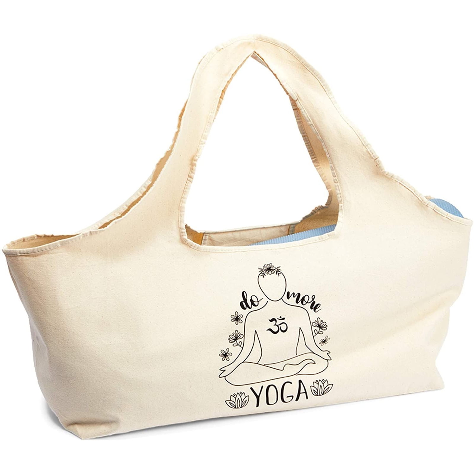 Mat Handmade Yoga Strap Shoulder Sling Adjustable Gym Tote Carry Exercise Bag 