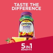 Centrum Multigummies Womens Gummy Vitamins, Multivitamin With Vitamin A, B & C, Assorted Fruit, 100 Count