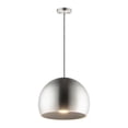 thumbnail image 1 of Palla E24924-SNBK Pendentif à LED de 16 Po&44; Nickel Satiné & Noir, 1 of 1
