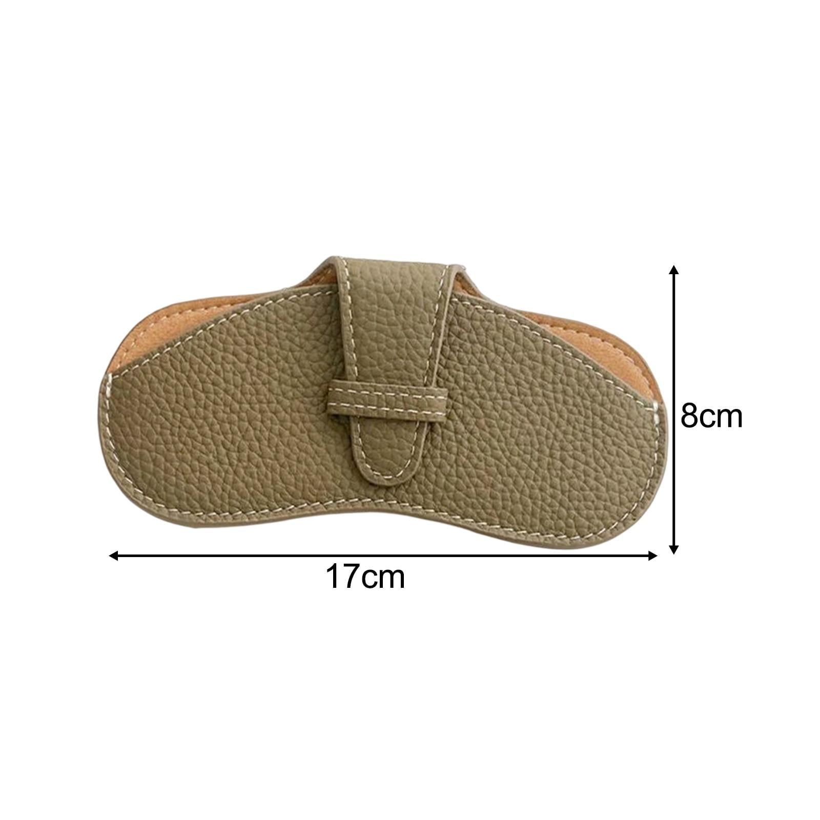 Soft Glasses Case PU Leather Fashionable Durable Carrying