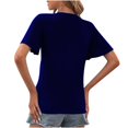 thumbnail image 4 of My Orders Lightweight Tops & Blouses Button Down Shirts for Women White Basic Fitted Short Sleeve Tees Dressy Summer Tops for Women 2025 Women Outfits Sets Tummy Control, 4 of 6