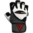 thumbnail image 4 of RDX Weight Lifting Gloves, White/Black, Medium, 4 of 5