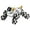 F, variant on Remote Control Smart Quadruped Robot, Realistic Movements Walk Run Sit Perform Tricks, Interactive Toy for All Ages, Birthday Independence Day Gift for Family Entertainment