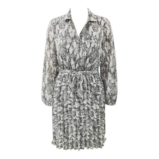 Vestido George Con Diseño De Serpiente Para Mujer