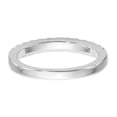 thumbnail image 5 of 14K White Gold Ring Band Wedding Diamond Round , Size 6, 5 of 7