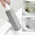 thumbnail image 3 of Toilets Cleaner Stone Natural Pumice Stone Toilets Brush Quick Cleaning Stone With Long Handle Bathroom Gadgets, 3 of 6