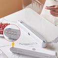 thumbnail image 4 of Dispensador de envoltura de plástico YONGSHENG Montaje en pared con cortador Soporte de papel de aluminio para alimentos compatible grande, 4 of 5