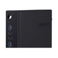 thumbnail image 6 of Lenovo ThinkCentre M900 10FM - Tiny Core i5 6500T / up to 3.1 GHz - vPro - RAM 8 GB - SSD 256 GB - TCG Opal Encryption - HD Graphics 530 - Gigabit Ethernet - Win 7 Pro 64-bit (includes Win 10 Pro 64-bit License) - monitor: none - keyboard: US - black - TopSeller, 6 of 8