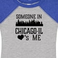 thumbnail image 4 of Inktastic Chicago Illinois Someone Loves Me Skyline Boys or Girls Baby Bodysuit, 4 of 5