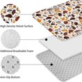 thumbnail image 5 of Colorful Mushroom Collection White Pattern Bathroom Rugs Sets 3 Piece,Toilet Cover Set,Absorbent Non Slip Bathroom Mats Sets with U-Shaped Contour Rug Toilet Rug Set, 5 of 5