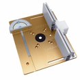 thumbnail image 2 of Labymos C8 Aluminium Router Table Insert Plate - Woodworking Benches Wood Router Flip Plate with, 2 of 8