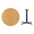 thumbnail image 4 of Flash Furniture 36'' Round Natural Laminate Table Top with 30'' x 30'' Table Height Base, 4 of 4
