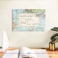 thumbnail image 3 of Elephant Stock Travel Posts Iv Wall Art - Horizontal Canvas Wall Art - Living Room Wall Decor - Inspirational And Typography Canvas - Blue And Beige Decor By Katie Pertiet - 12" x 8", 3 of 8