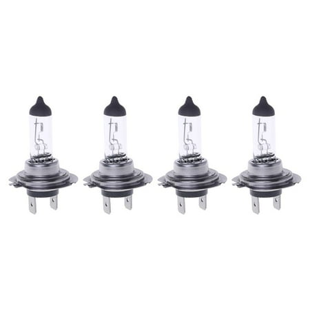

BINYOU 4PC H7 55w 12v Halogen Bulb 4000k H7 px26d 55w Fog Lamp Parking Clear Light Car Styling Light Source Auto