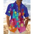 thumbnail image 3 of Camisa floral de verano para hombre, estilo hawaiano, camisa de manga corta con solapa 3D para hombre, camisetas con estampado de flores de calle, camisas de playa, ropa para mujer, 3 of 5