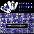 thumbnail image 1 of Diamantes De Imitación Para Uñas, Kit Profesional De Cristal Para Uñas, 9000 Uds., Cristal De Múltiples Formas, Diamantes De Imitación Ab, Suministros Para Decoración De Uñas, Accesorios 21 Rejillas Yuarrent CE007388-13, 1 of 6