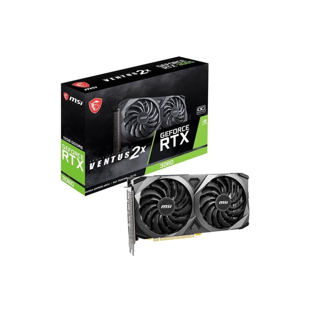 【ジャンク】MSI GeForce RTX3060 12GB MSI Ventus GeForce RTX 3060 12GB GDDR6 PCI Express 4.0 Graphics