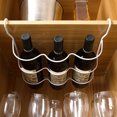 thumbnail image 1 of Bottle Wine Rack Universal Home Decor Metal Refrigerator Cans Beer Drink Shelf for Home, 1 of 7
