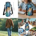 thumbnail image 7 of Kuiaobaty Leopard Print Backpack Set with Pencil Case for Boys 8-12 Monstera Print Backpack and Lunch Bag Lightweight Bookbag and Bottle Holder with Strap for School, 7 of 7