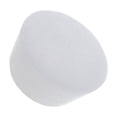 thumbnail image 3 of Ruiboury Housse de Repose-Pieds Ronde Surdimensionnée Moderne Élégante pour Ottoman Chic Extensible Blanc 48-55cm, 3 of 6